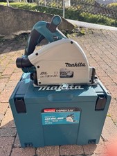 Makita Tauchsäge DSP601ZJU, Handkreissäge Akku, 2x 18V, Schnittleistung bis 56mm