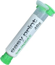 40 Gramm Lötzinn Lötpaste in Spritze SMD BGA Löten mit Flussmittel Solder PCB