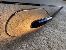 Belux Lifto Schreibtisch-Leuchte Chrom Design Benjamin Thut Halogen/LED 2-stufig