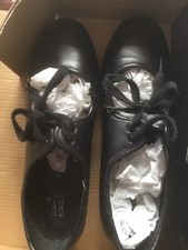 Schwarze Stepptanzschuhe für