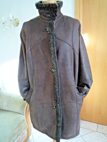 Damen echt lammfell - lammfell, jacke
