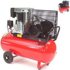 Druckluftkompressor 5,5PS 750/11/90 K28 Werkstattkompressor Kolbenkompressor 4kW