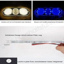 2X LED Licht Beleuchtung
