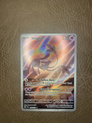 Pokémon sammelkarte vesprit - pokémon,