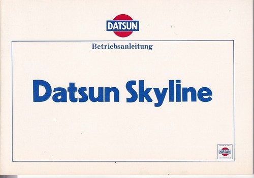 Datsun skyline - datsun,
