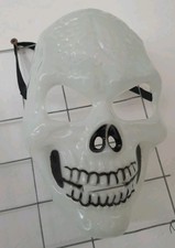 Totenkopf - Skull - Maske - weiß - Karneval / Verkleiden - Maske (G)