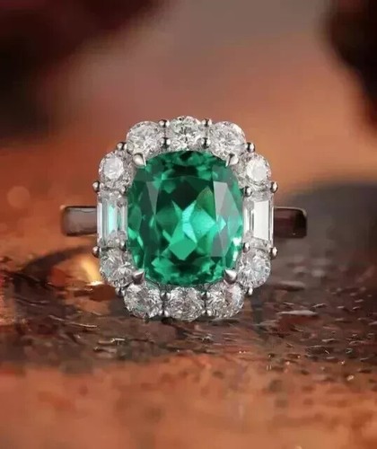 Cushion cut lab created - kt,