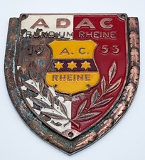 Plakette ADAC 1953 Rund um