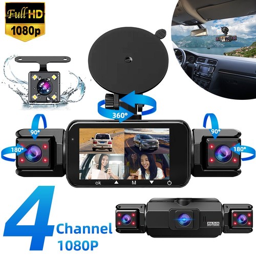 360 dashcam kanal - dashcam, 4-kanal