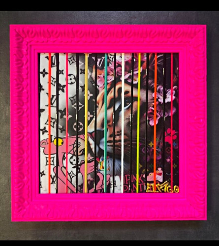 Elmago gerahmtes bild pop - bild, pop-art