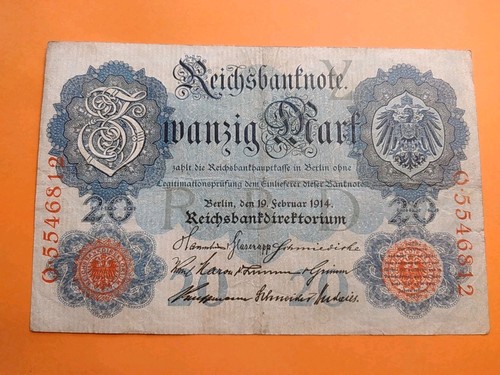 Reichsbanknote mark 21 - mark,