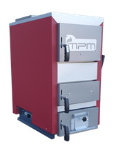 Festbrennstoffkessel  MPM 10 mit Feuerzugsregler | 10 kW
