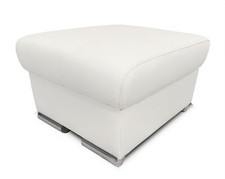 Echt Leder Hocker mit Stauraum