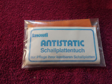 knosti Antistatic Schallplattentuch, Orange, 30x23 cm, Unbenutzt