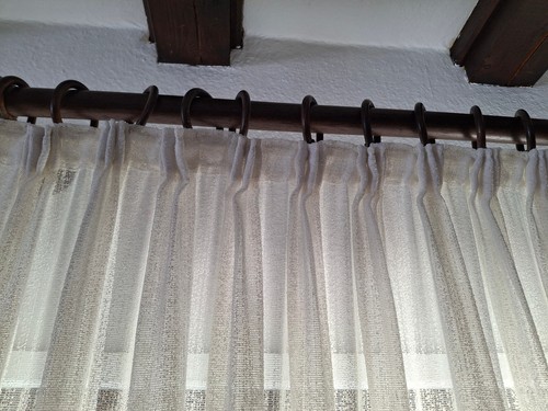 Schöne weiße gardine - , 250cm