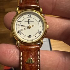 Maurice Lacroix  72963 Damenarmbanduhr!Vergoldet! Box und Papiere!