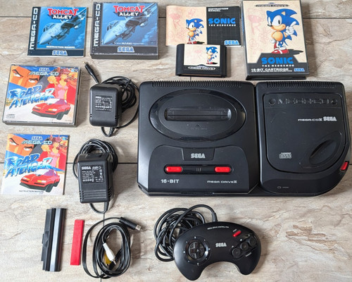 Sega mega konsole - cd,