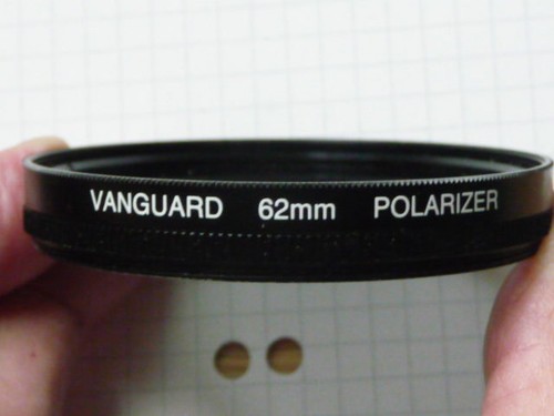 Pol filter polarizer - /,