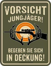 Jäger Schild - Vorsicht