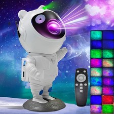 Galaxy Astronaut Sternenhimmel Projektor LED Lampe Aurora Star Nachtlicht Kinder
