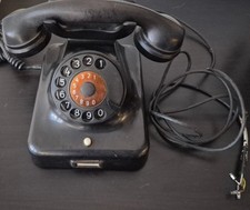 Vintage wählscheiben telefon - vintage, telefon.