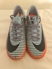 Mercurial CR7 Cristiano Ronaldo orange Sohle Fußballschuhe Größe 7