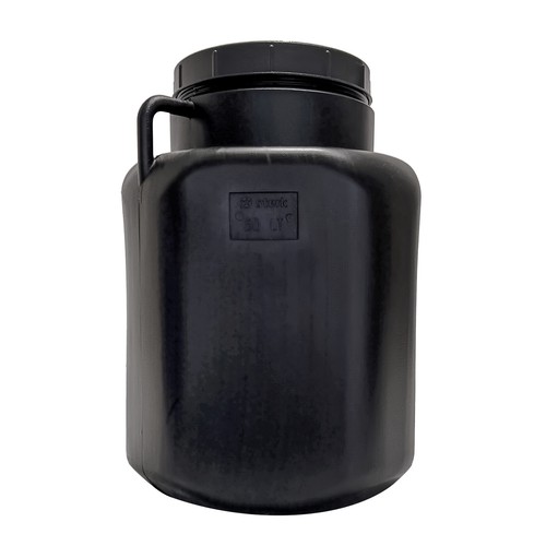 Fass quadratisch 50l schwarz - , |