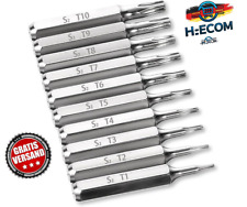 Torx Bit Set – 10 Stück 4mm Präzisionsbits T1-T10 für Elektronik & Reparaturen