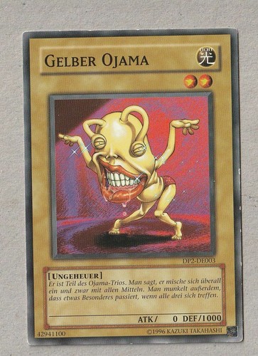 Gelber ojama - gelber,