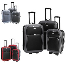 3-tlg EVA Reisekofferset Kofferset Reisetasche Trolley Trolly Set vers. Farben