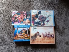 Puzzle Paketsammlung, 4 Stück