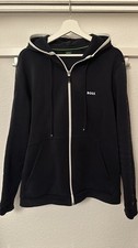 HUGO BOSS Sweatjacke L blau