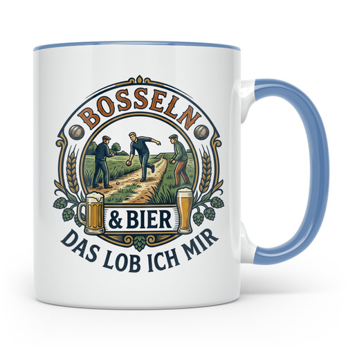 Bosseln tasse mit spruch - bosseln,