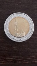 Deutschland Münze 2 Euro Hamburger Michel 2008 - Fehlprägung
