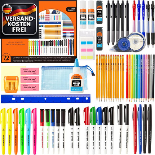 Schulsachen set teile - set, 71