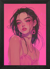 Anime Mädchen Portrait