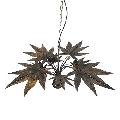 Palmblatt kronleuchter metall - palmblatt,
