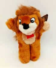🦁 Vintage: “MARKUS-LÖWE” Plüschtier geflügelter Löwe, H ~17cm - Generali 1990er