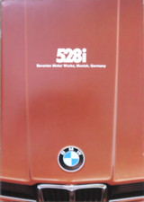 BMW 5er 528i E12 USA Prospekt Brochure von 2/1978, 40 Seiten