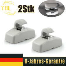 2x Sonnenblende Clip Haken Halterung Halter Für VW Amarok Caddy Golf Passat Eos