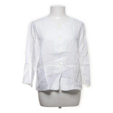 Hemd, Größe: 40, Weiß, Leinen, Damen #iFj