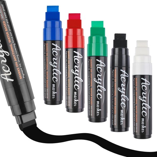 15mm acrylstifte breit - 15mm, breit,5