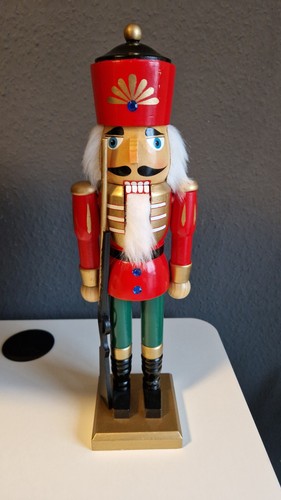 Nussknacker holzfigur soldat - holzfigur,