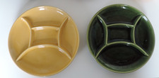 2 Stk. ISI Fondueteller 23cm Teller Raclette Keramik 60er 70er Jahre Vintage