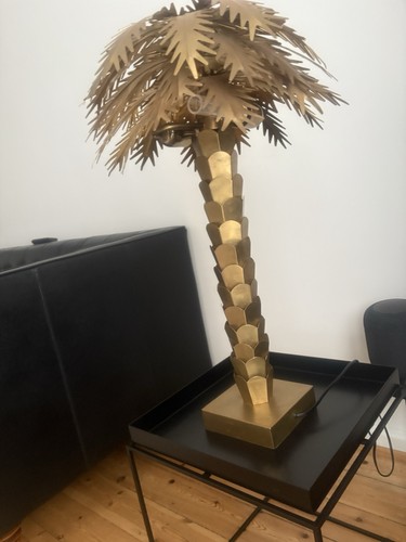 Luxus tischleuchte palme - tischleuchte,