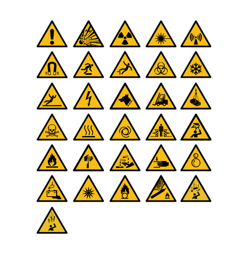 Aufkleber warnzeichen schild - aufkleber,