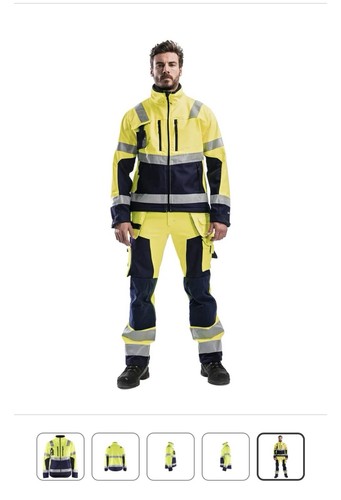 Blakläder high vis - vis, softshell