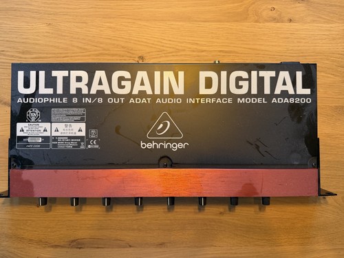 Behringer ada8200 ultragain - behringer,