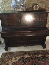 altes Klavier, petrolfarben, bespielbar; echtes Schmuckstück!!