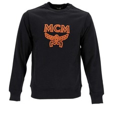 MCM Classic Logo Sweatshirt Herren Pullover & Strick Schwarz